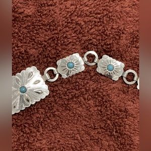 Silver & Turquoise Belt